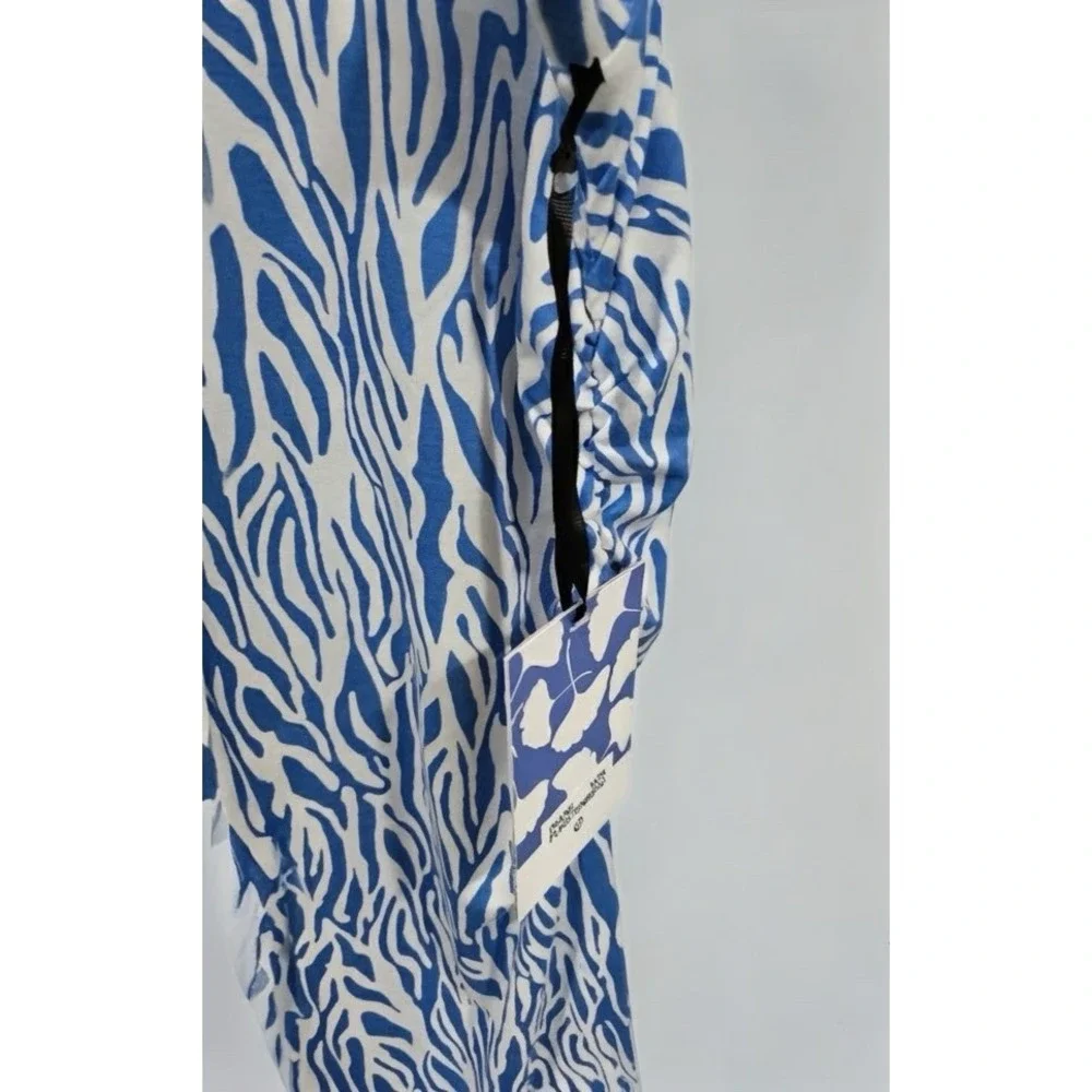 Diane von Furstenberg Target Extra Large Blue Zebra Cami Skirt Set Resort New